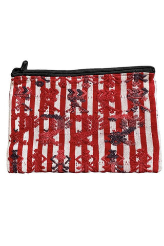 BoBo Designed Indian Mosaic Bag -Royal Red With Agate