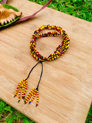 DIRE - Hand Beaded Hamer Jewelry- Multicolored Tribal Beaded Wrap Jewelry