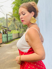 The Sandenie Dress - Paradise In The Village - Upcycled Textiles