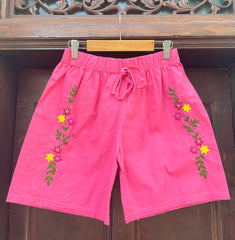 Shakira Hand Embroidered Shorts - 4 Colors / Designs