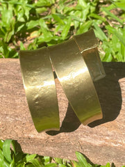 The Cleo - Gold Brass Cuff
