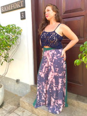 Alexia Wide Leg Pants - Lanka Tropicana Collection - Size Extra Large