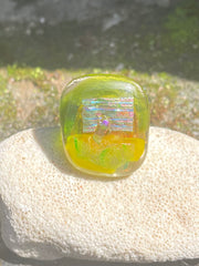 The Citrus Cocktail Ring - Glass Fusion - Wendy Leherissey Design