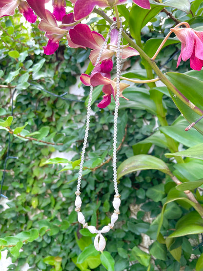 Madushani Porceline & Crystal Necklaces - Made in Sri Lanka