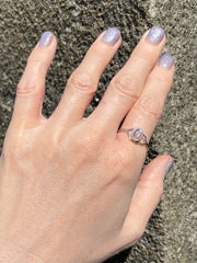 Sri Lankan Moonstone & .925 Silver Ring - Kalumali Design