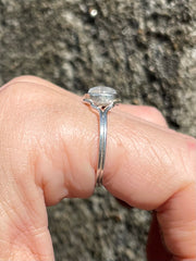 Sri Lankan Moonstone & .925 Silver Ring - Kalumali Design