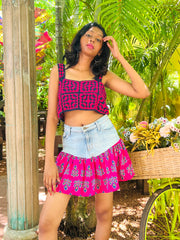 The Ilia Skirt - Lanka Tropicana & Up-Cycled Collection
