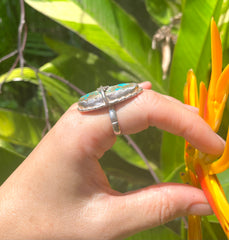 Native American Vintage Turquoise & Silver Ring