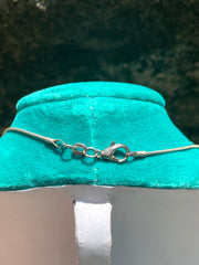 Molten Silver Face Gem Necklace - Wendy Leherissey Design