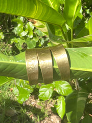 The Cleo - Gold Brass Cuff