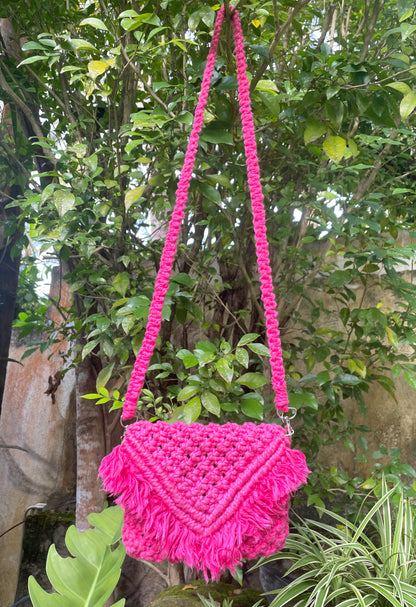 Boho Macrame Bag - Sri Lankan Made