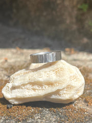 Engraved Eternity .925 Silver Band