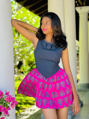 The Ilia Dress - Lanka Tropicana & Up-Cycled Collection