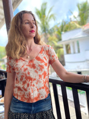 Bobo Basic In Sri Lanka Tie Dye - 100% Raw Silk & Natural Dyes