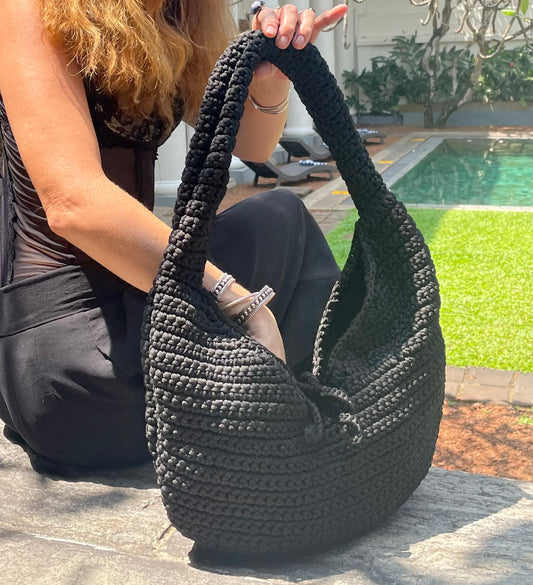 The Isabelle Bag - Noir - Made in Sri Lanka