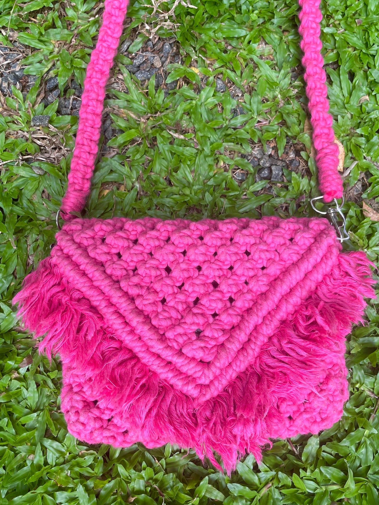 Boho Macrame Bag - Sri Lankan Made