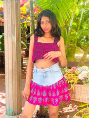 The Ilia Skirt - Lanka Tropicana & Up-Cycled Collection