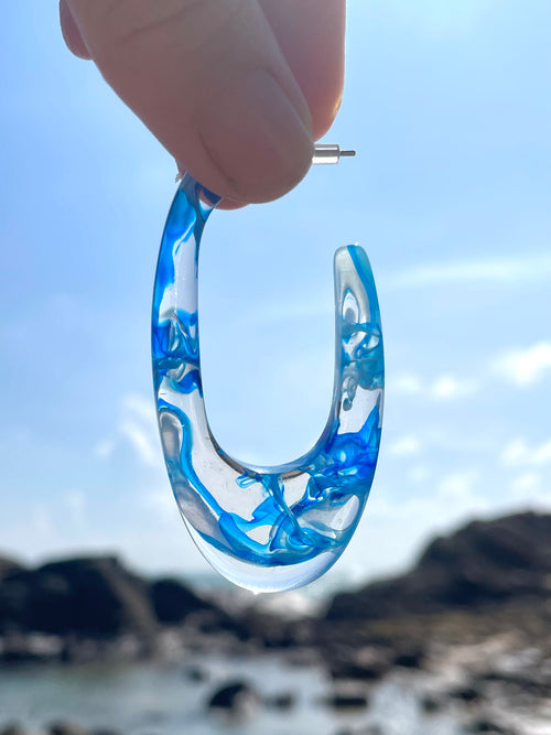 Bobo Eco-Resin Wave Hoops