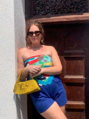 The Rebecca Crochet Bag - Sunflower - Made in Sri Lanka