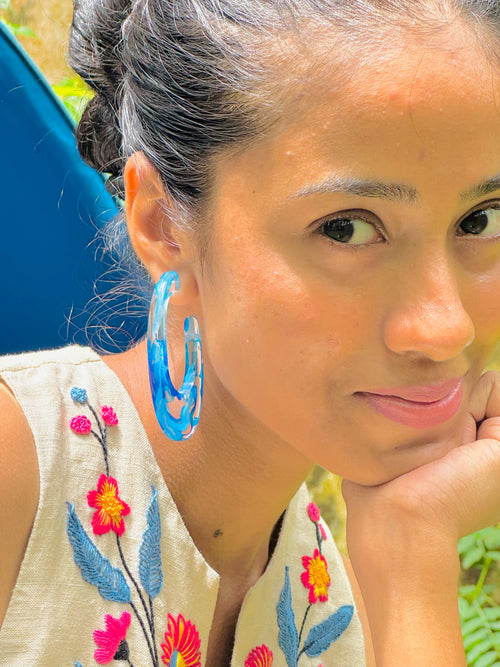 Bobo Eco-Resin Wave Hoops