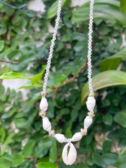 Madushani Porceline & Crystal Necklaces - Made in Sri Lanka