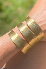The Cleo - Gold Brass Cuff