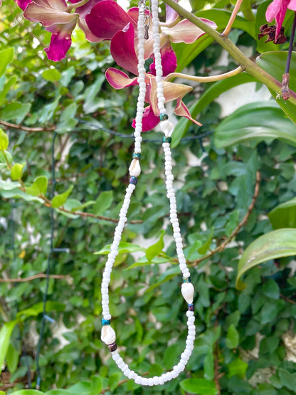 Madushani Porceline & Crystal Necklaces - Made in Sri Lanka