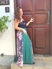 Alexia Wide Leg Pants - Lanka Tropicana Collection - Size Extra Large