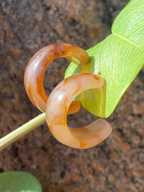 Bobo Eco-Resin Chestnut Mini- Hoops