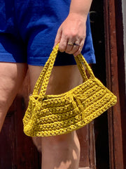 The Rebecca Crochet Bag - Sunflower - Made in Sri Lanka