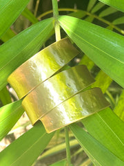 The Cleo - Gold Brass Cuff