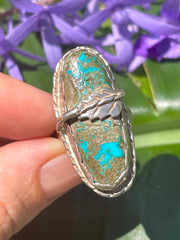 Native American Vintage Turquoise & Silver Ring