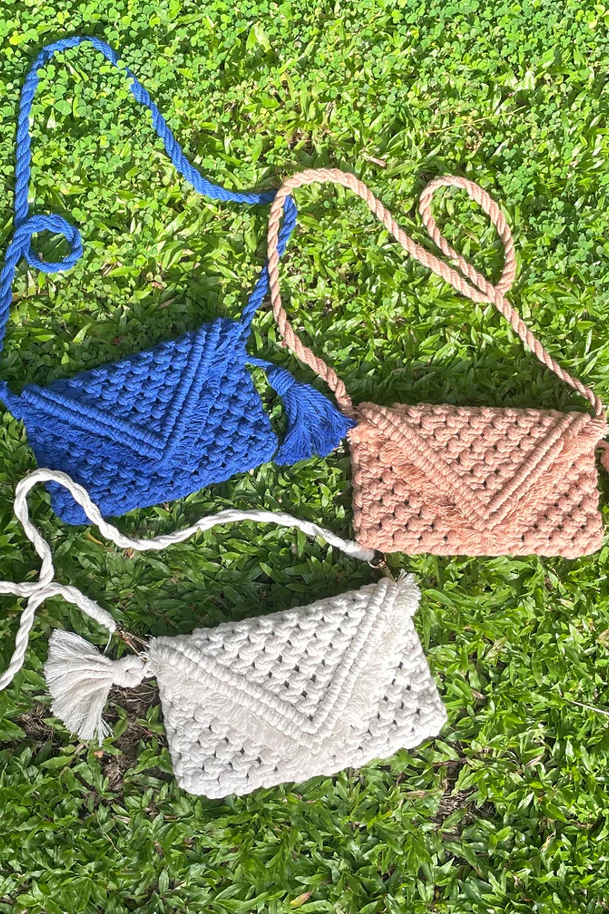 Boho Macrame Bag - Sri Lankan Made