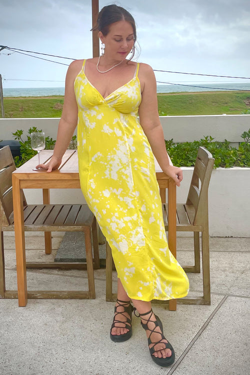 The Sandenie - Sri Lankan Tie Dye And Cali Inspired Dress