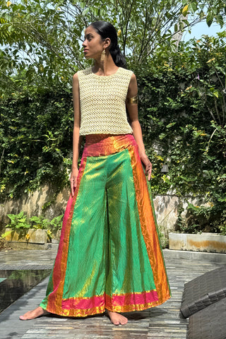 The Iresha Crochet Bag - Blue Lotus - Made in Sri Lanka
