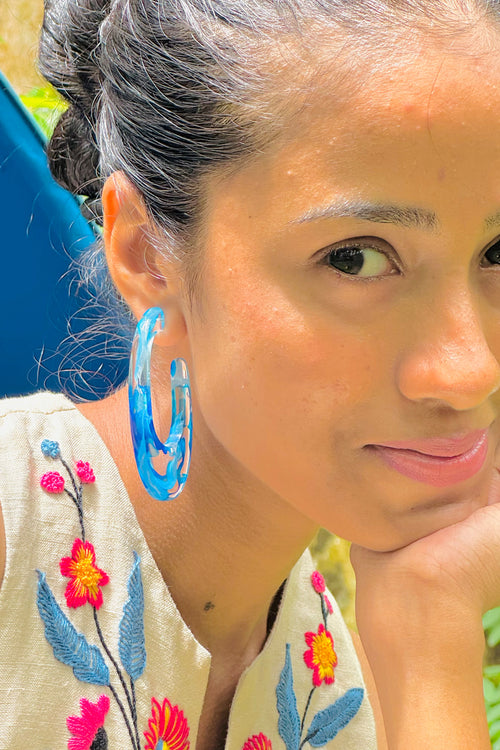 Bobo Eco-Resin Wave Hoops