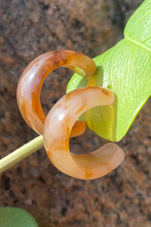 Bobo Eco-Resin Chestnut Mini- Hoops