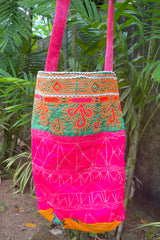 The Rosé Choli Bag - Up-Cycled Collection