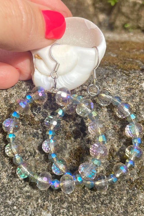 Bobo Crystal Hoops Made In Sri Lanka