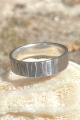 Engraved Eternity .925 Silver Band