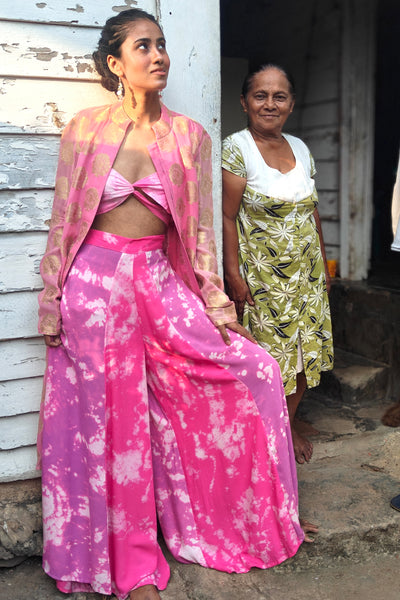 Alexia Wide Leg Pants - Paradise In The Village Collection