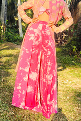 Alexia Wide Leg Pants - Paradise In The Village Collection