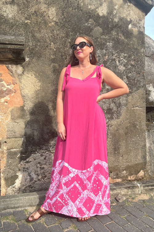 The Azalea Dress - Sri Lankan Batik