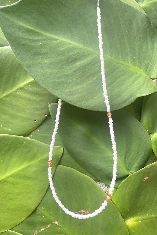 Madushani Porceline & Crystal Necklaces - Made in Sri Lanka