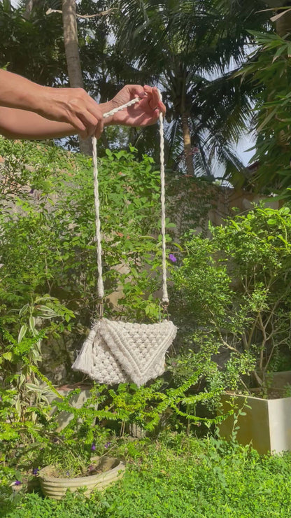 Boho Macrame Bag - Sri Lankan Made