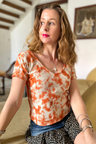 The Senu Embroidered Skort - Lanka Tropicana & Up-Cycled Collection