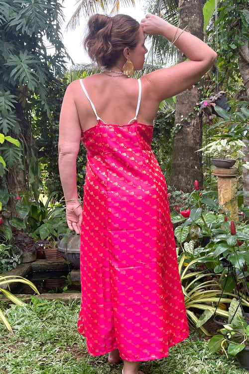 The Sandenie Dress - Paradise In The Village - Upcycled Textiles