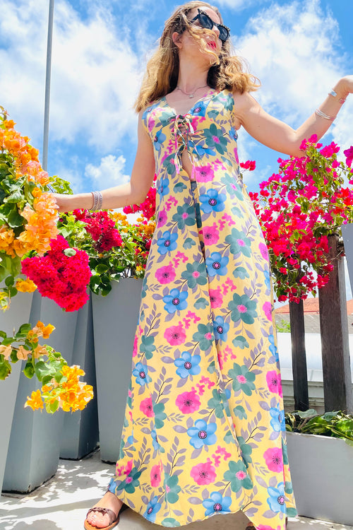 The Bouvier - Varona set - Floral Bamboo Silk