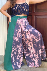 Alexia Wide Leg Pants - Lanka Tropicana Collection - Size Extra Large