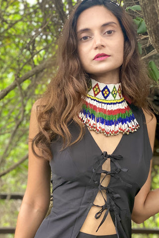 Kalbeliya Gypsy Tribal Earrings-Mirabelle